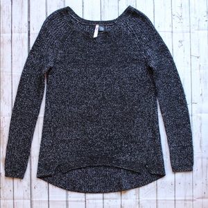 Love By Design Black Knit Sweater